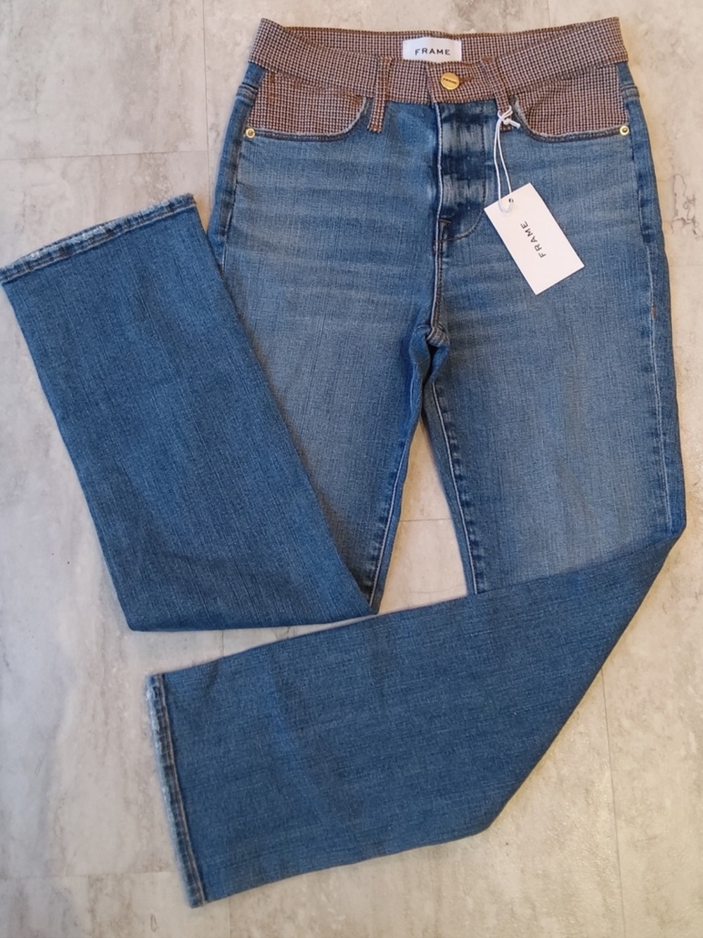 FRAME DENIM Le High Straight in Barham
Check NWT - 26